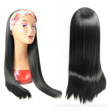 Julianna  Deep Body Wave Long Wavy Ombre Bob Grey Synthetic For Black Women Headband Wigs Curly Headband Wigs With Highligjt